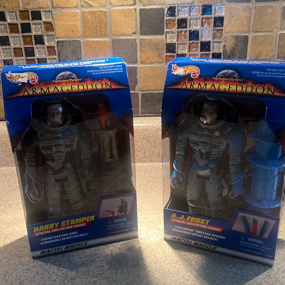 Mattel Armageddon figures